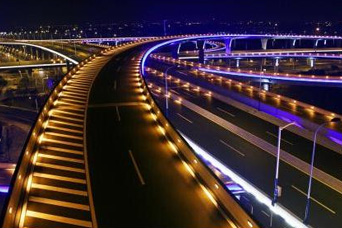 城市道路炤明